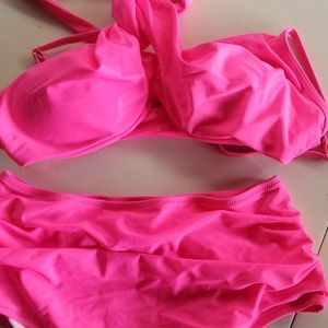 Woman's 2piece Bikini Pink Small
